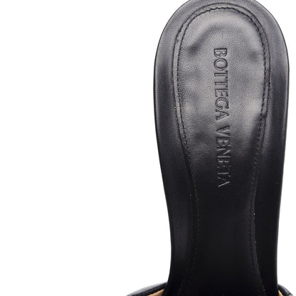 Bottega Veneta Nappa Matelasse Padded Mule Sandals 39.5 Black 8 of 11
