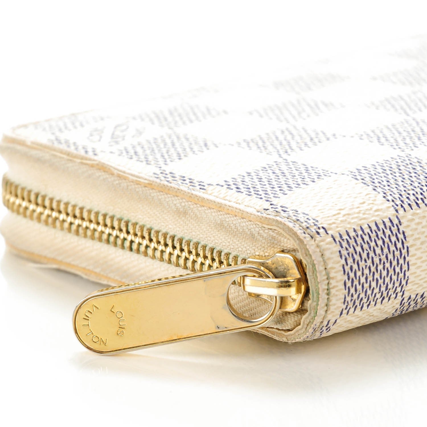 Louis Vuitton Damier Azur Zippy Wallet 8 of 10