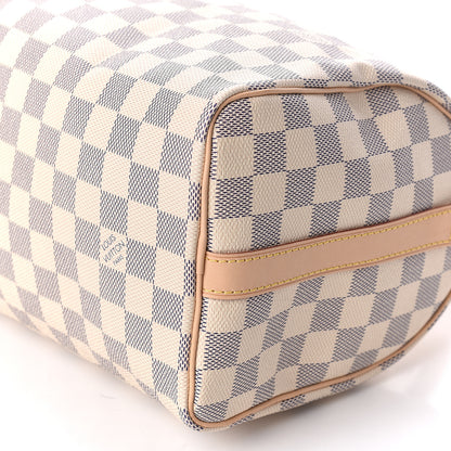 Louis Vuitton Damier Azur Speedy Bandouliere 25 10 of 10