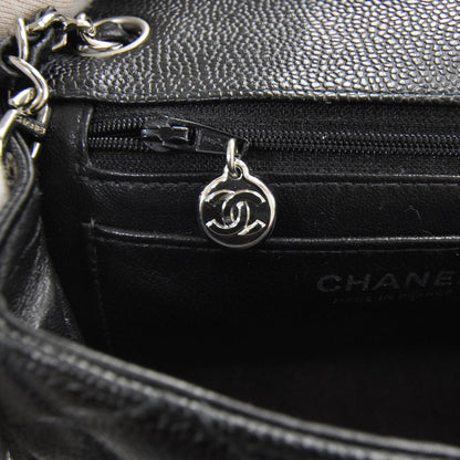 Chanel Caviar Quilted Mini Flap Black SHW 11 of 12