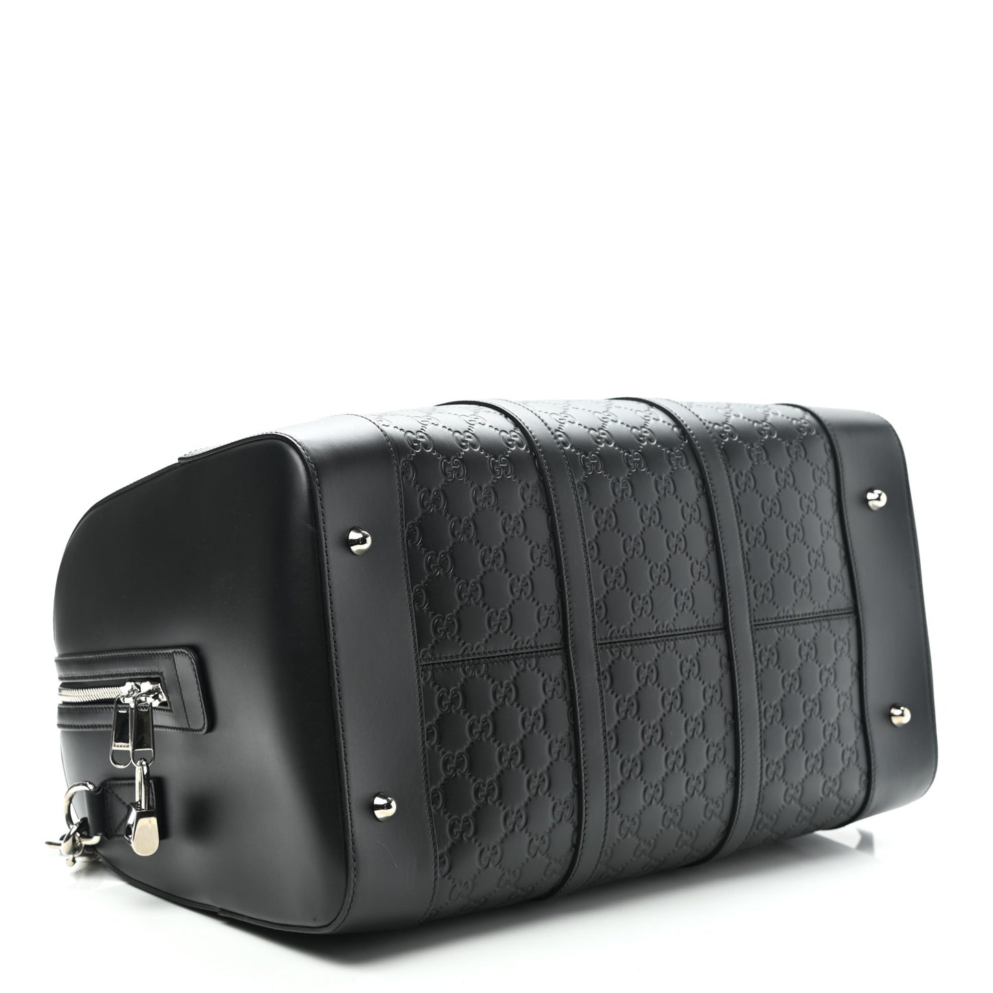 Guccissima Signature Medium Duffle Black