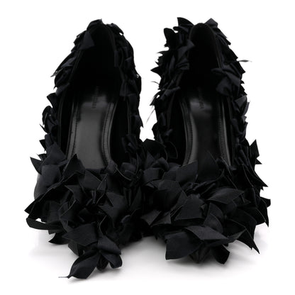 Balenciaga Satin Pointed Marie A Bows All Over 110mm Pumps  35 Black 3 of 11