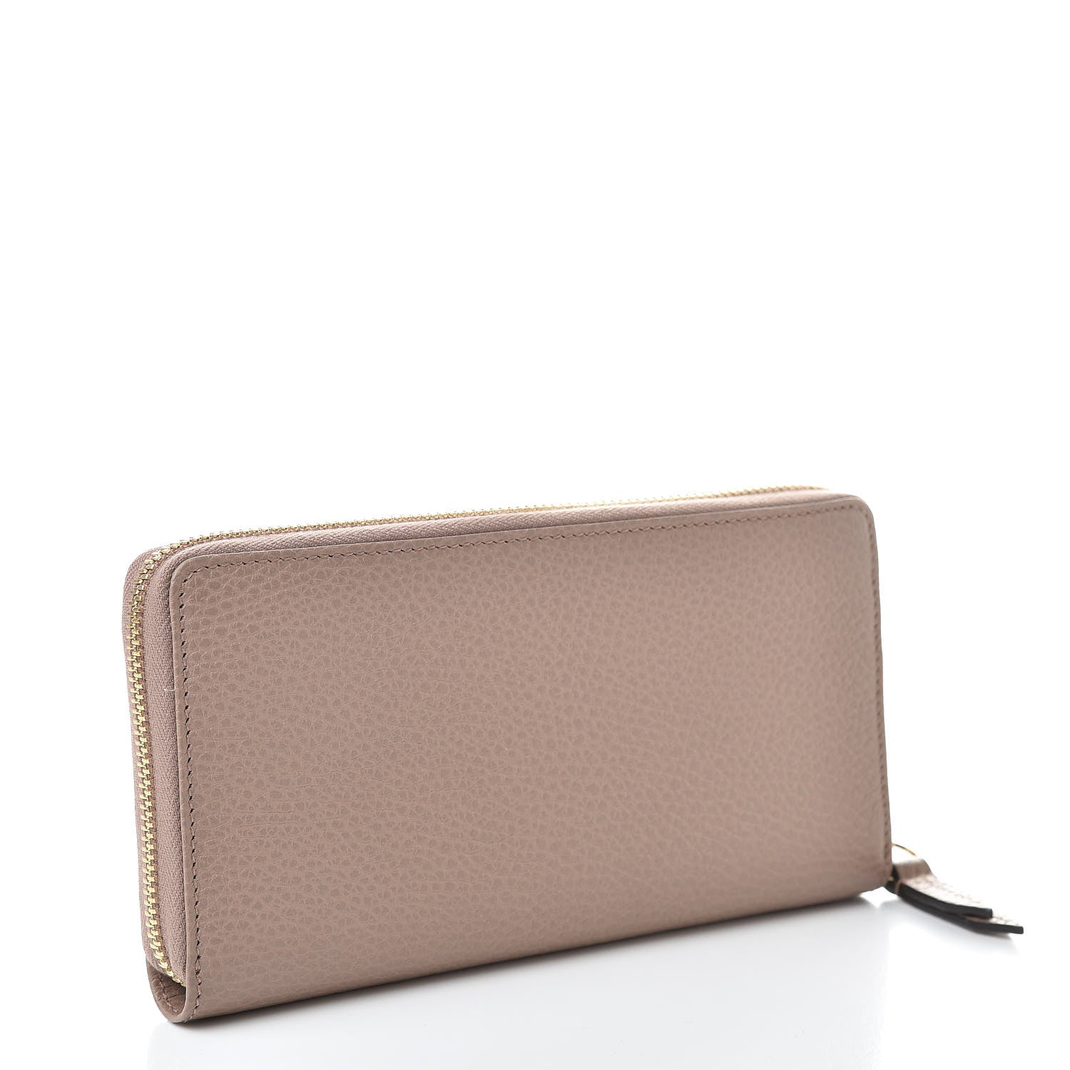 Gucci Dollar Calfskin GG Marmont Zip Around Wallet Porcelain Rose 3 of 7