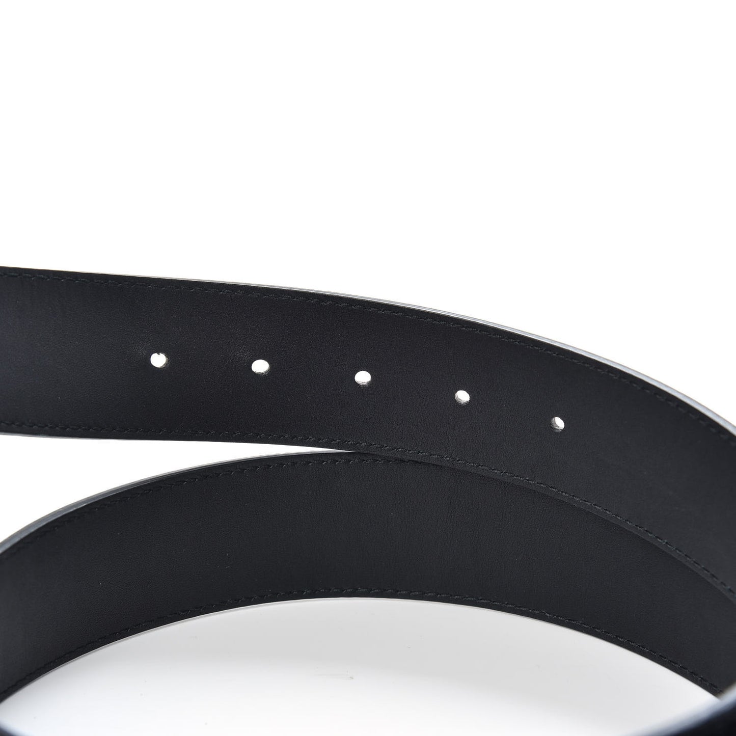 Textured Calfskin Double G 40mm Belt 95 38 Black