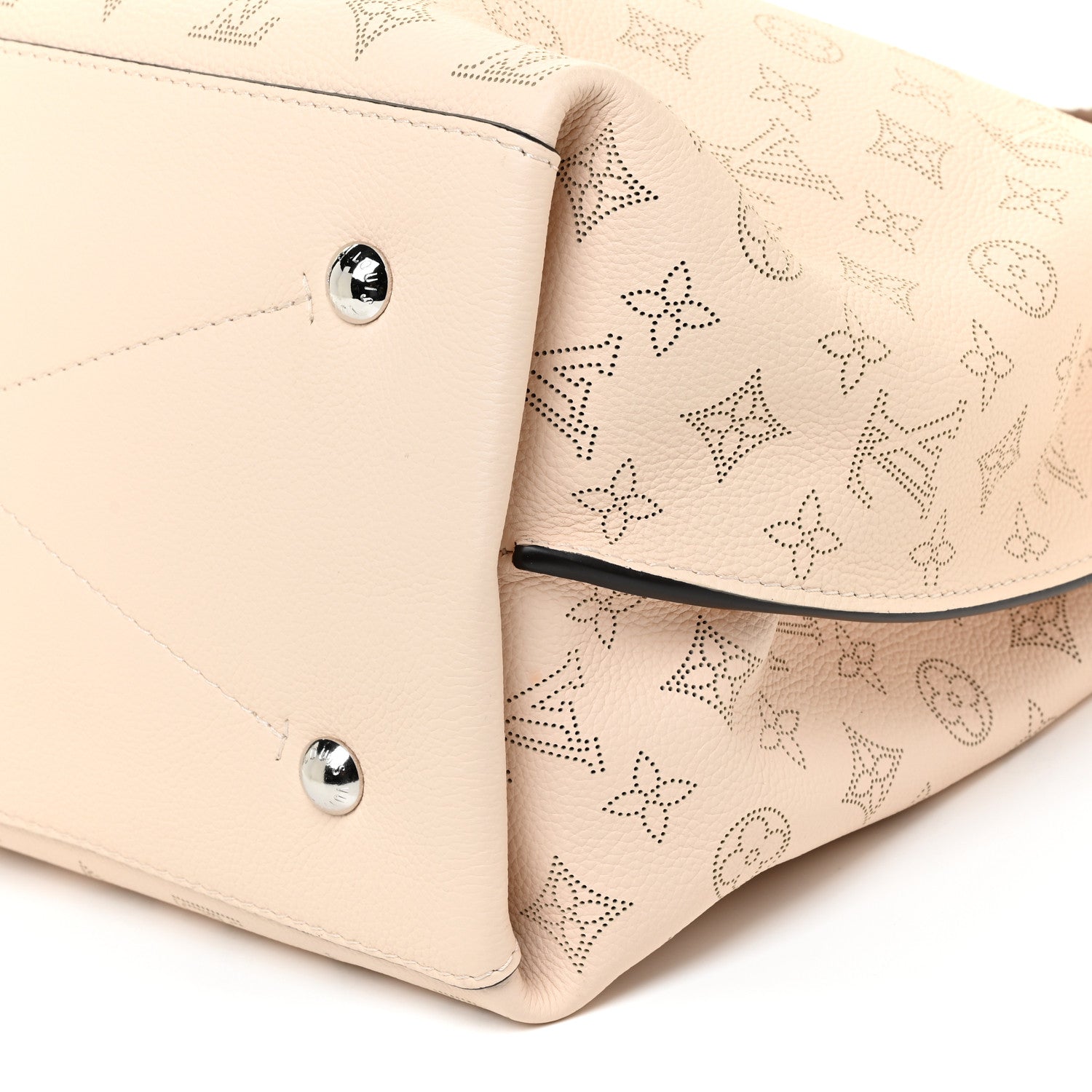 Louis Vuitton Mahina Carmel Hobo Creme 9 of 10