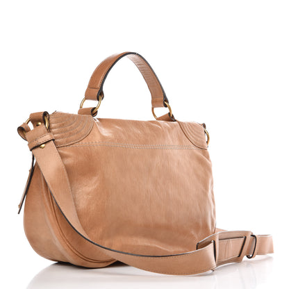 Alexander McQueen Calfskin Faithful Medium Tote Tan 3 of 11