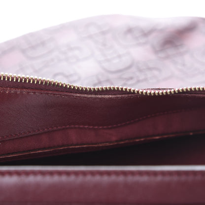 Gucci Calfskin Horsebit Bamboo Ring Hobo Red 10 of 13