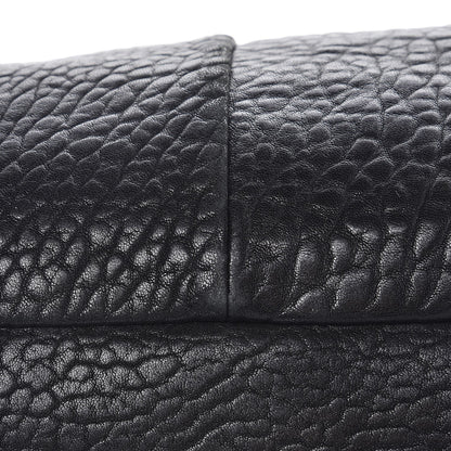 Saint Laurent Pebbled Lambskin Medium Easy Sac Black 19 of 23