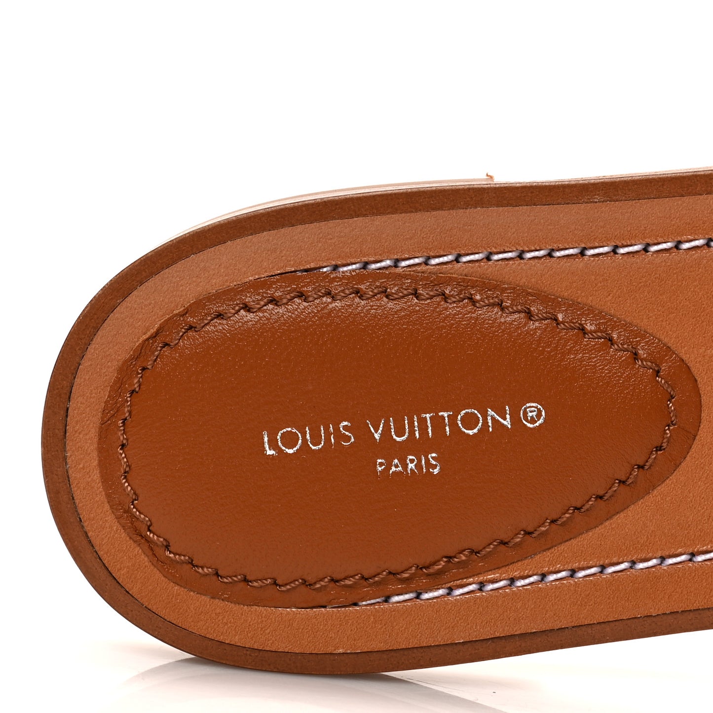 Monogram Spring in the City Lock It Flat Mule 36 Sunrise Pastel