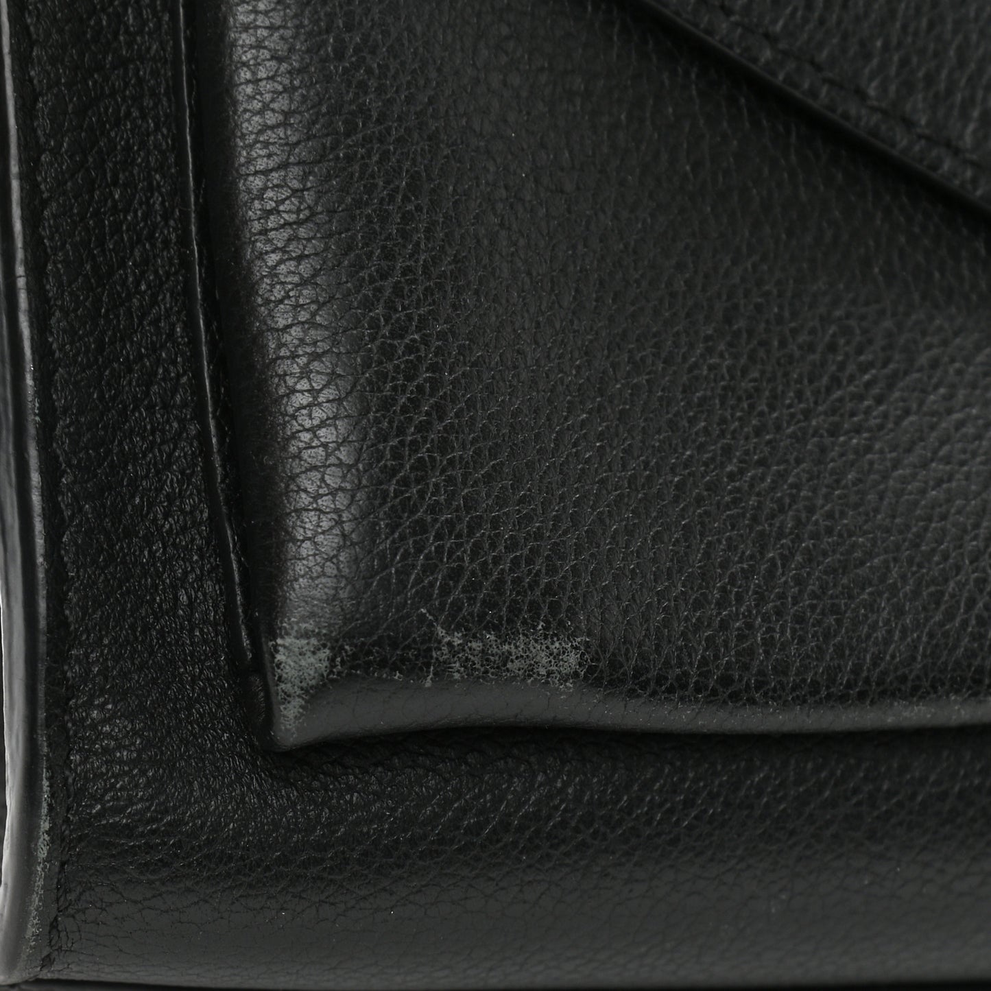 Soft Calfskin Mylockme Chain Bag BB Black