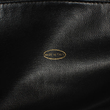 Chanel Lambskin Quilted Weekender Bag Black 7 of 7
