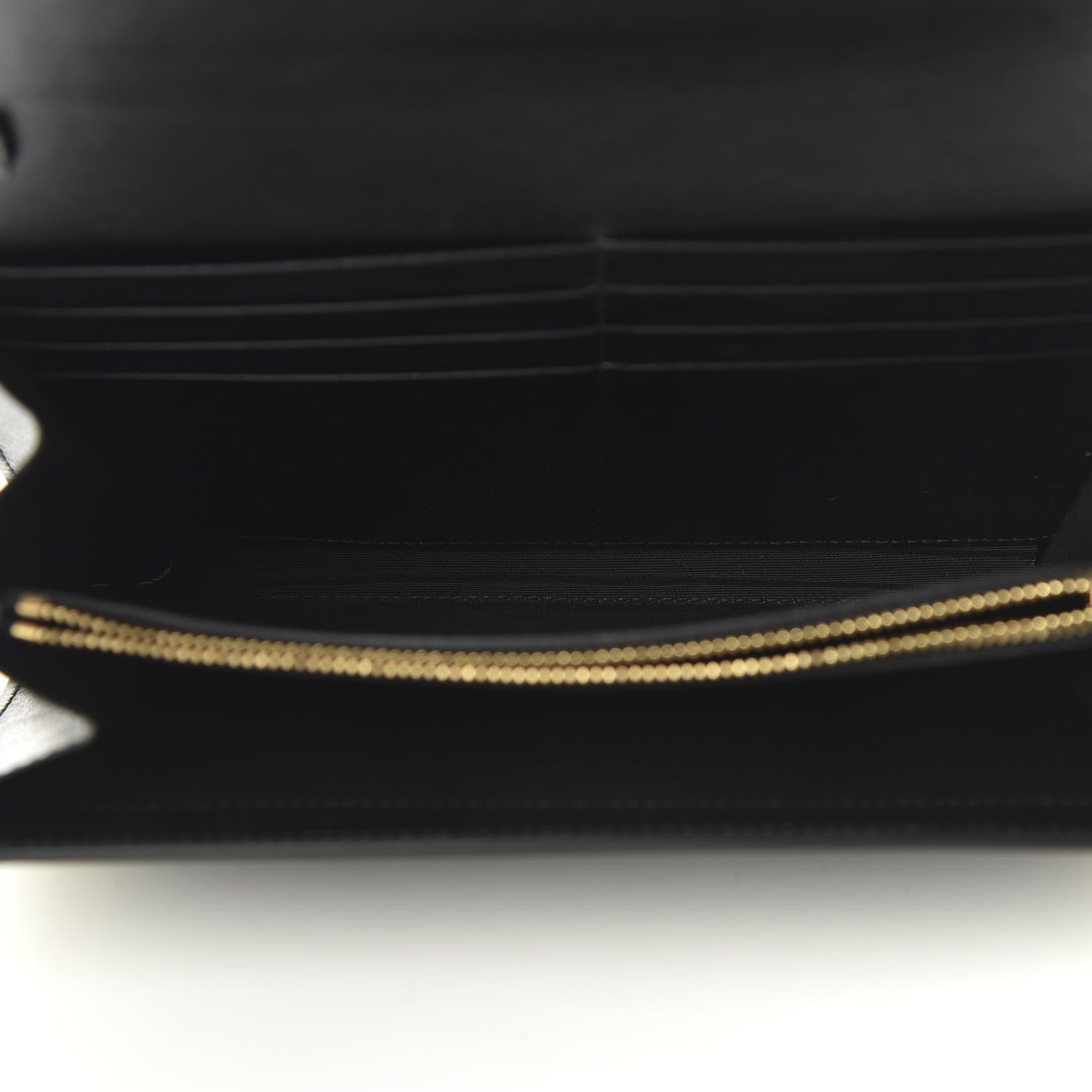 Versace Calfskin 90's Vintage Logo Chain Evening Bag Black 5 of 9