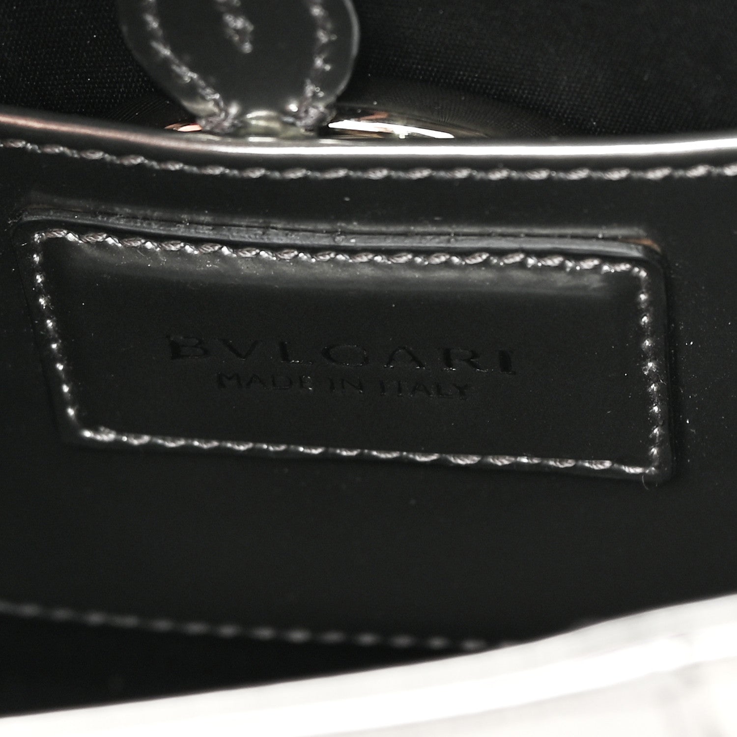 Bulgari Metallic Calfskin Small Serpenti Forever Snake Strap Crossbody Bag Silver 6 of 10