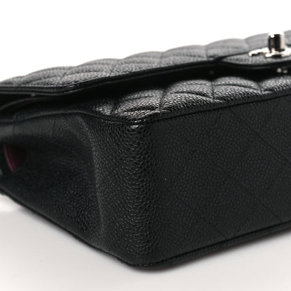 Chanel Caviar Quilted Medium Double Flap Black 8 of 10