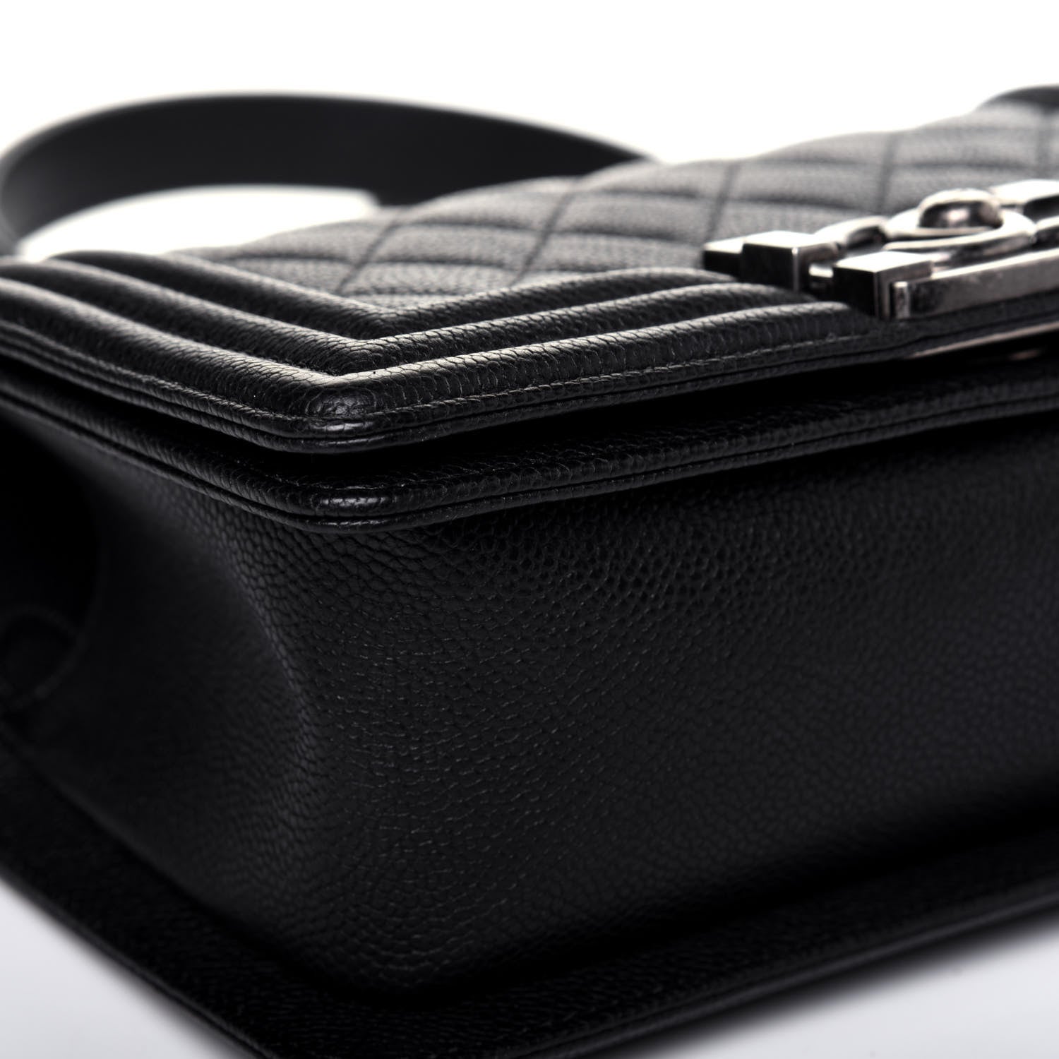 Chanel Caviar Quilted Small Boy Flap Black 12 of 18