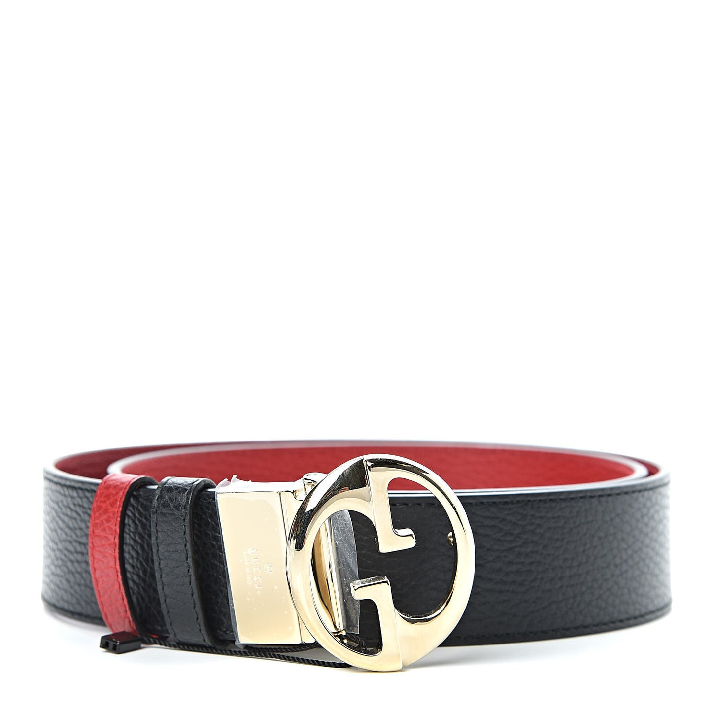 Calfskin 1973 Reversible Belt 95 38 Black Red