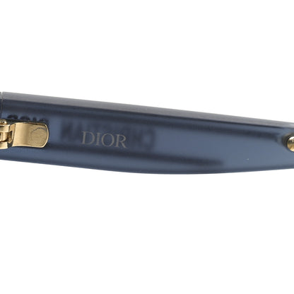 Christian Dior Oblique Mask DiorClub M2U Sunglasses Translucent Blue 5 of 8