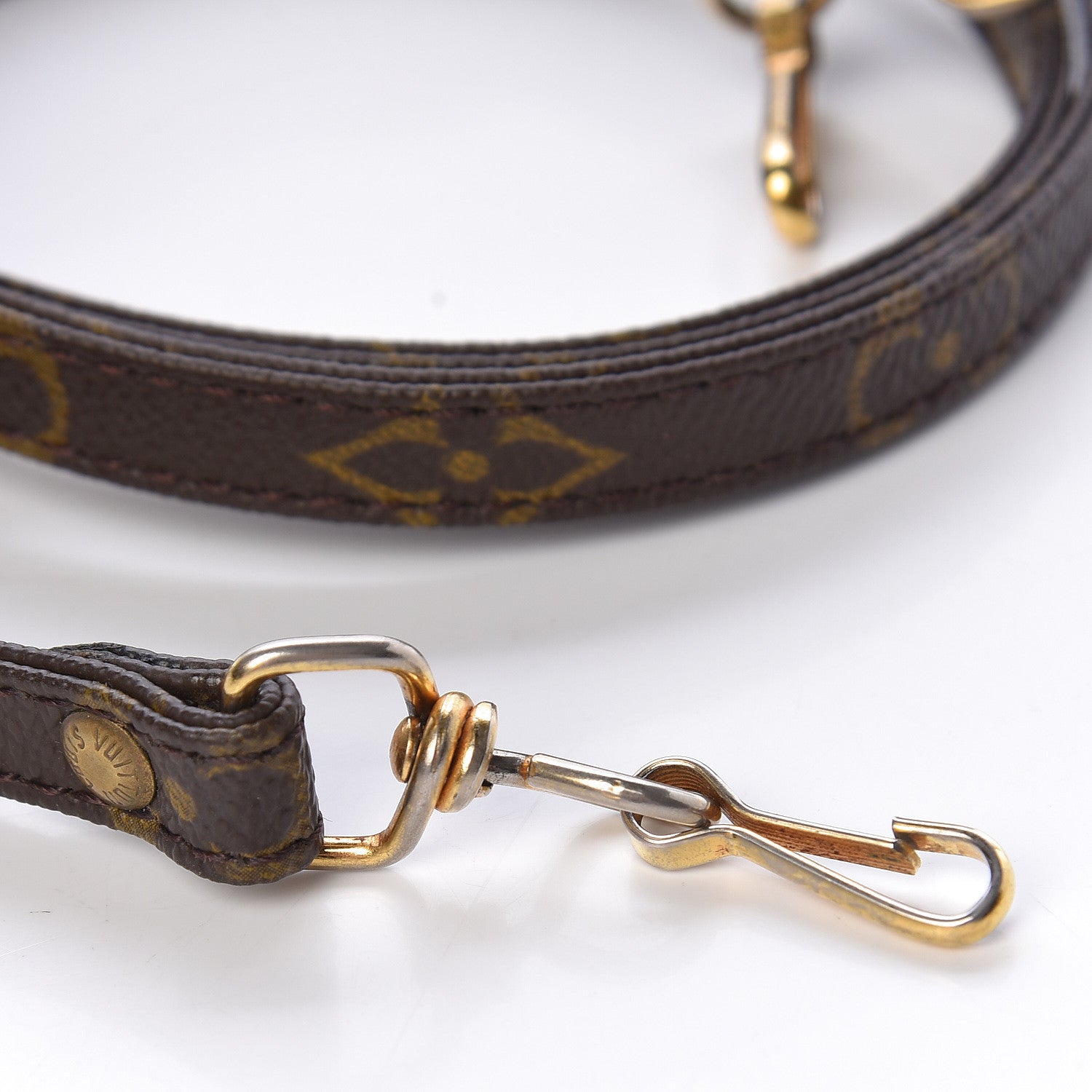 Louis Vuitton Monogram 12mm Adjustable Shoulder Strap 3 of 5