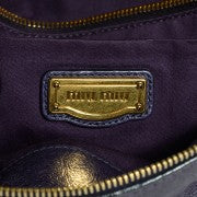 Miu Miu Vitello Lux Medium Bow Bag Viola 13 of 24