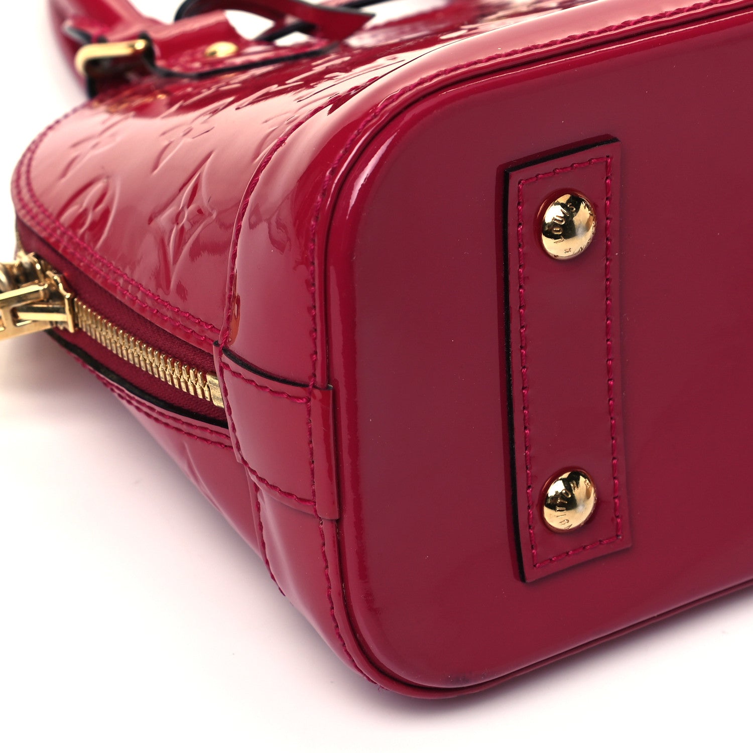 Louis Vuitton Vernis Alma BB Rose Indien 7 of 8