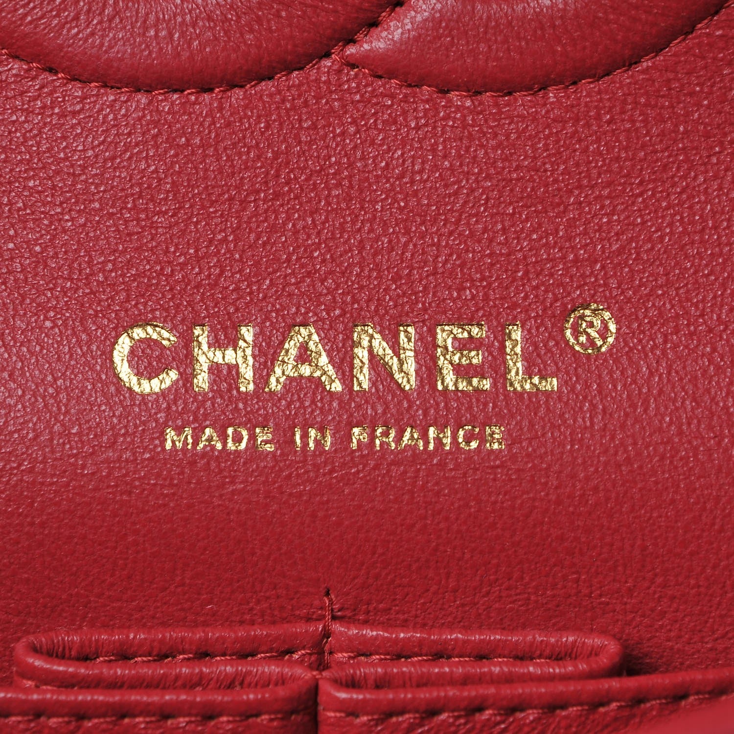 Chanel Lambskin Quilted Medium Double Flap Dark Pink 6 of 8