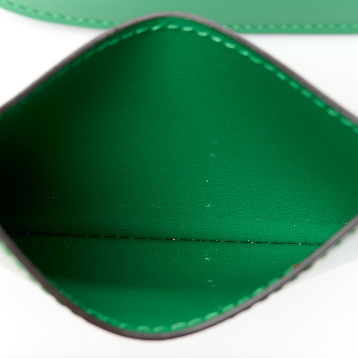 Boarded Dyana Lux Calfskin Web Small Bamboo 1947 Top Handle Bag Spring Green
