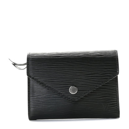 Louis Vuitton Epi Victorine Wallet Black 1 of 10