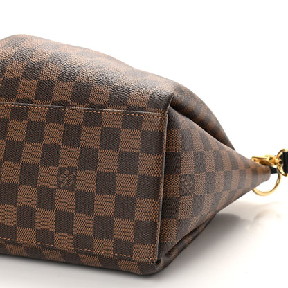 Louis Vuitton Damier Ebene Odeon Tote MM Black 9 of 9