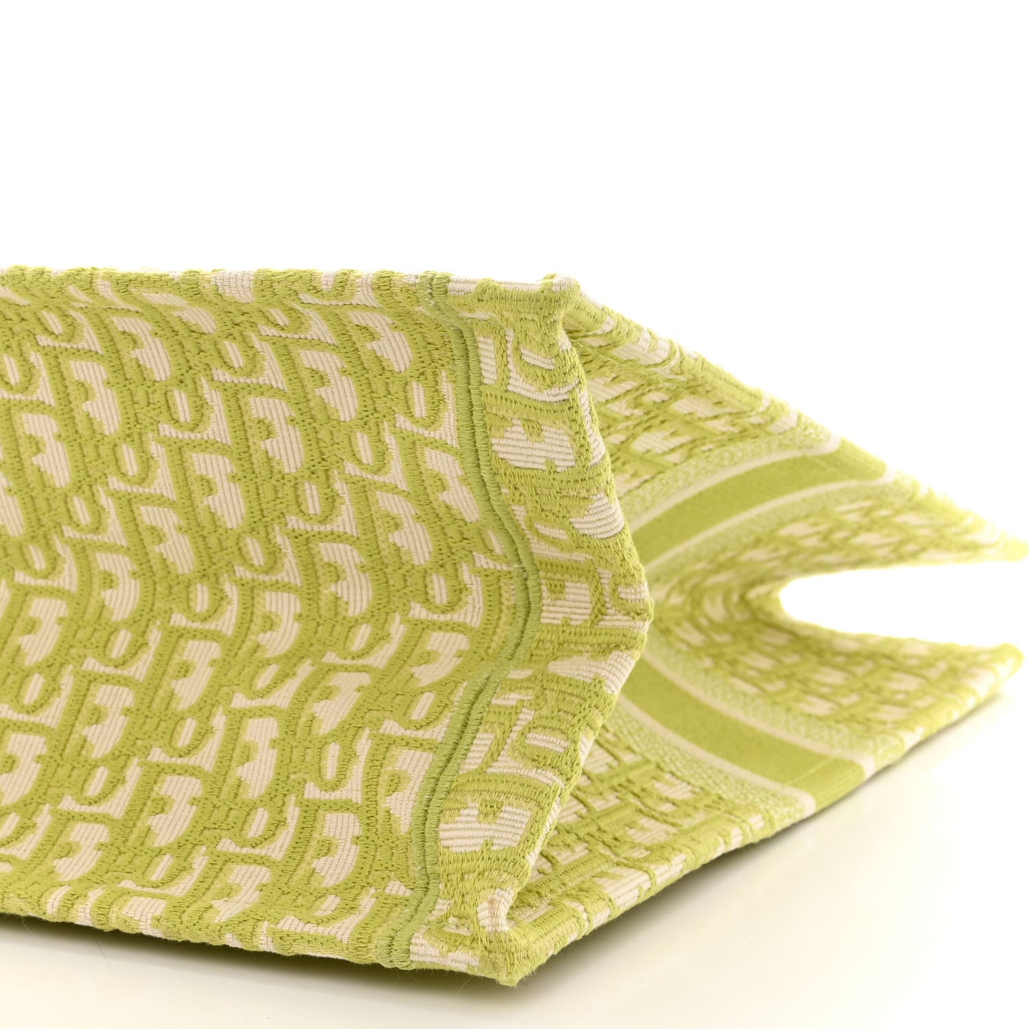 Christian Dior Oblique Large Book Tote Vert Anis 10 of 10