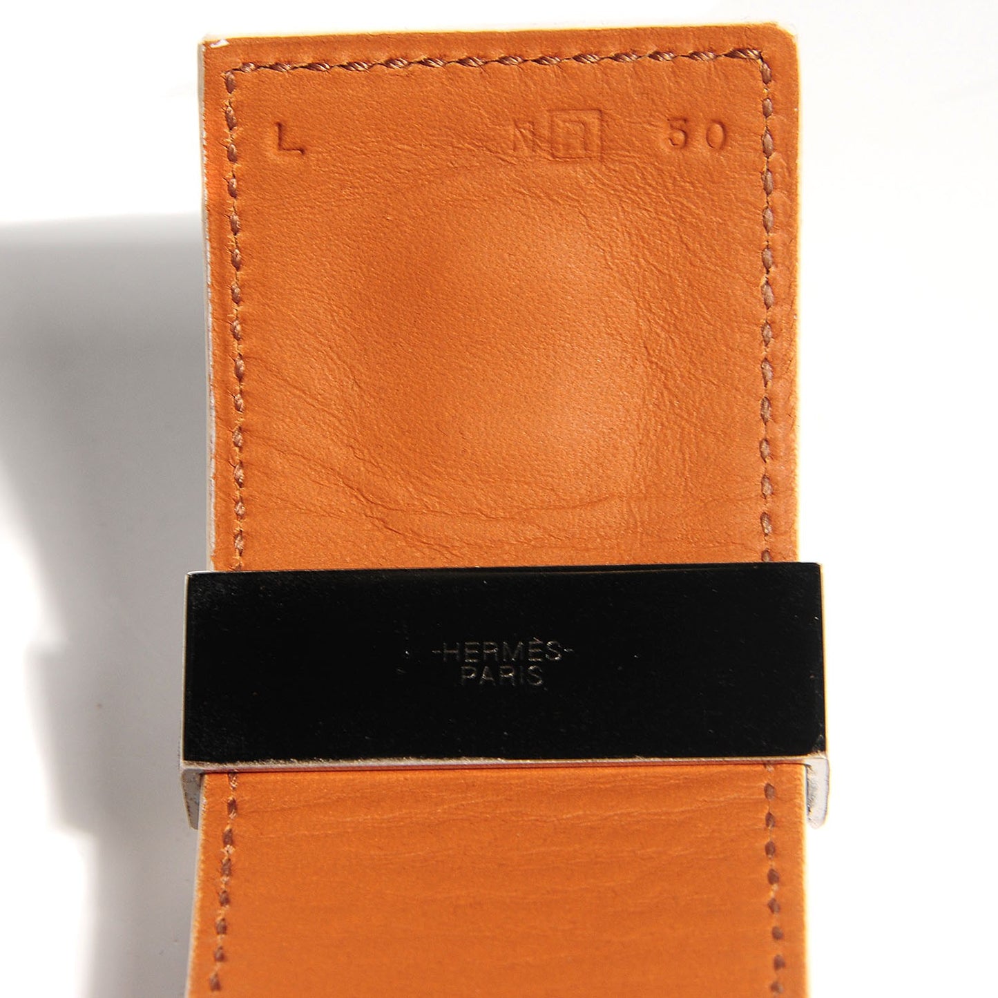 Epsom Collier de Chien CDC Bracelet Large White