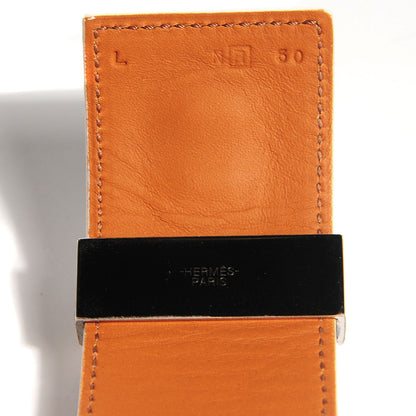 Hermes Epsom Collier de Chien CDC Bracelet Large White 7 of 7