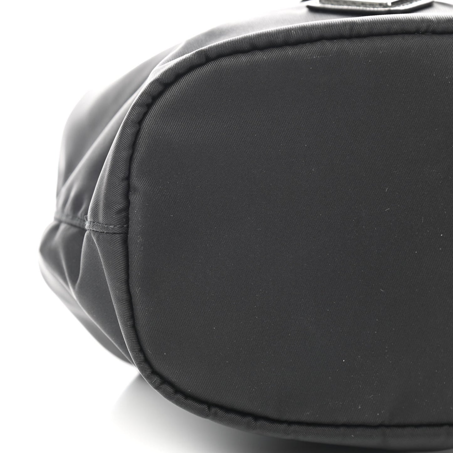 Nylon Vela Drawstring Pouch Black