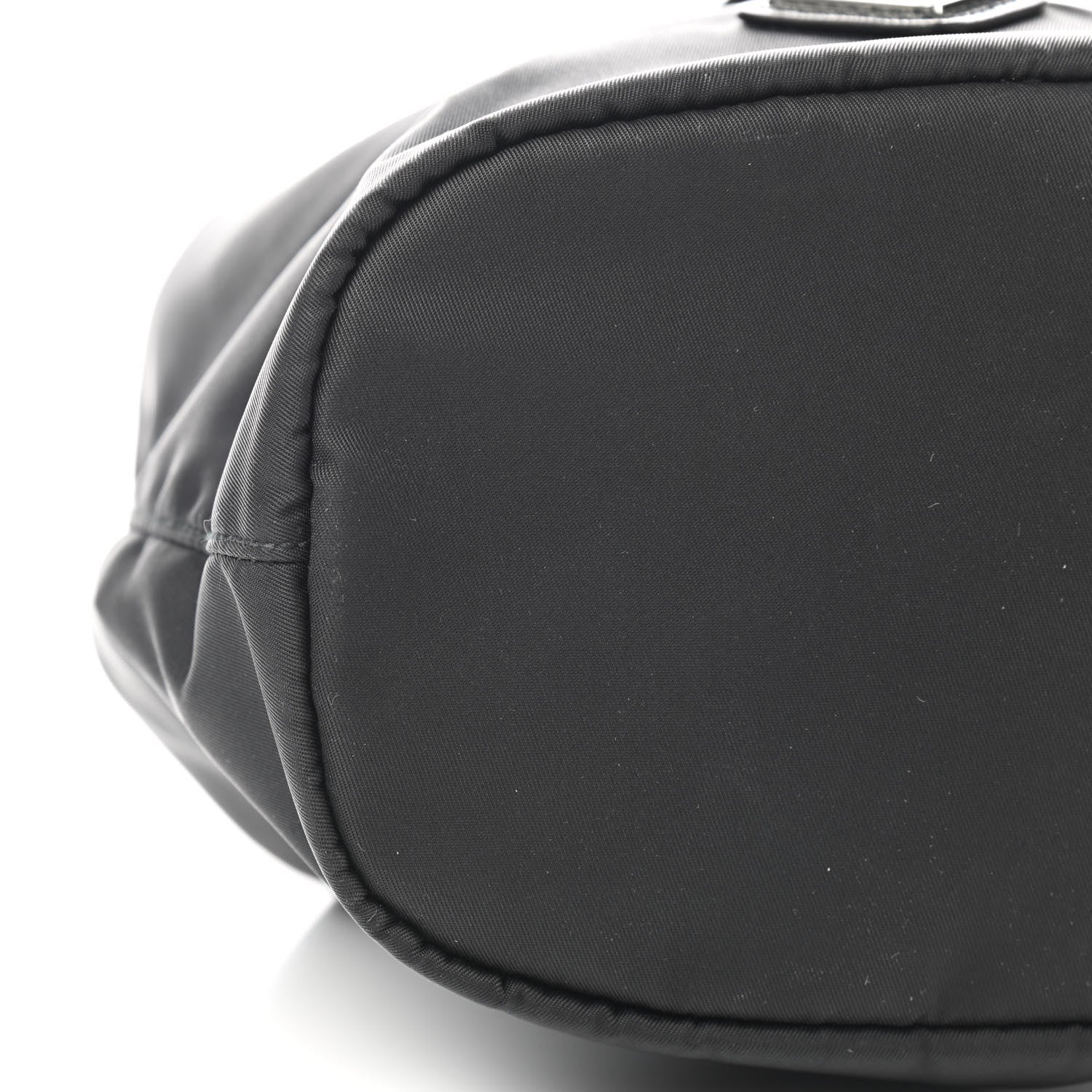 Prada Nylon Vela Drawstring Pouch Black 9 of 10