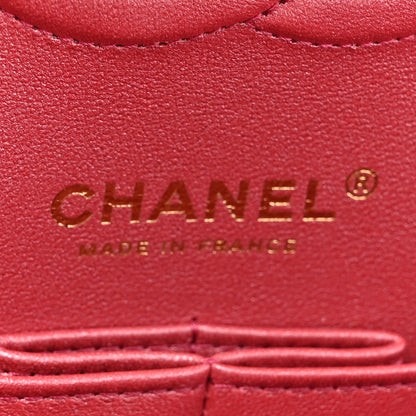 Chanel Iridescent Caviar Quilted Medium Double Flap Pink 6 of 11
