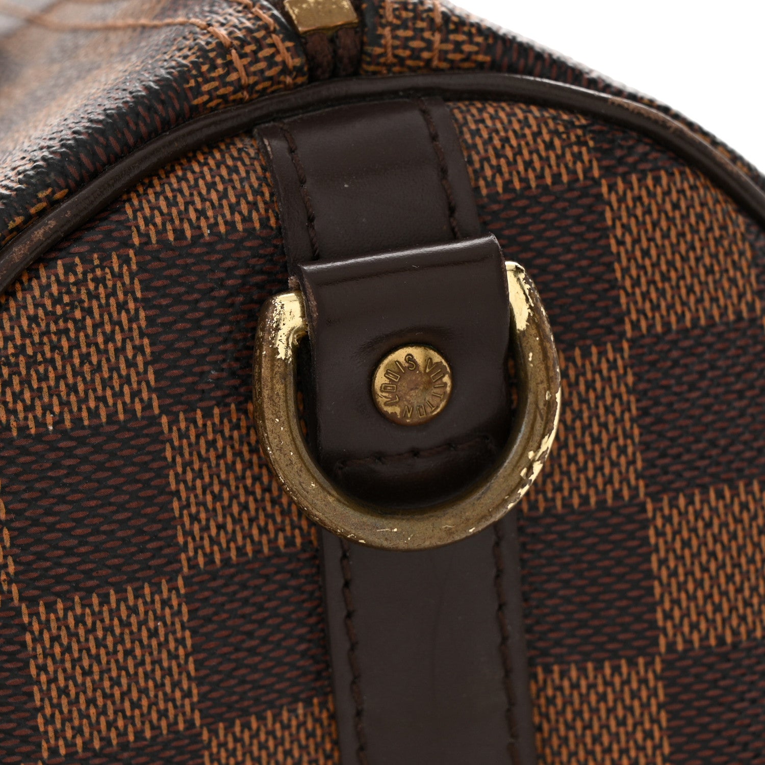 Louis Vuitton Damier Ebene Speedy Bandouliere 30 16 of 20