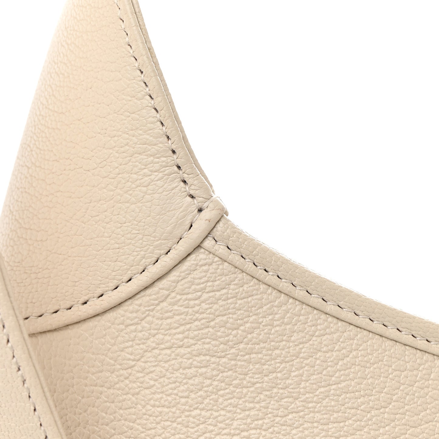 Goatskin Large Aphrodite Shoulder Bag Mystic White