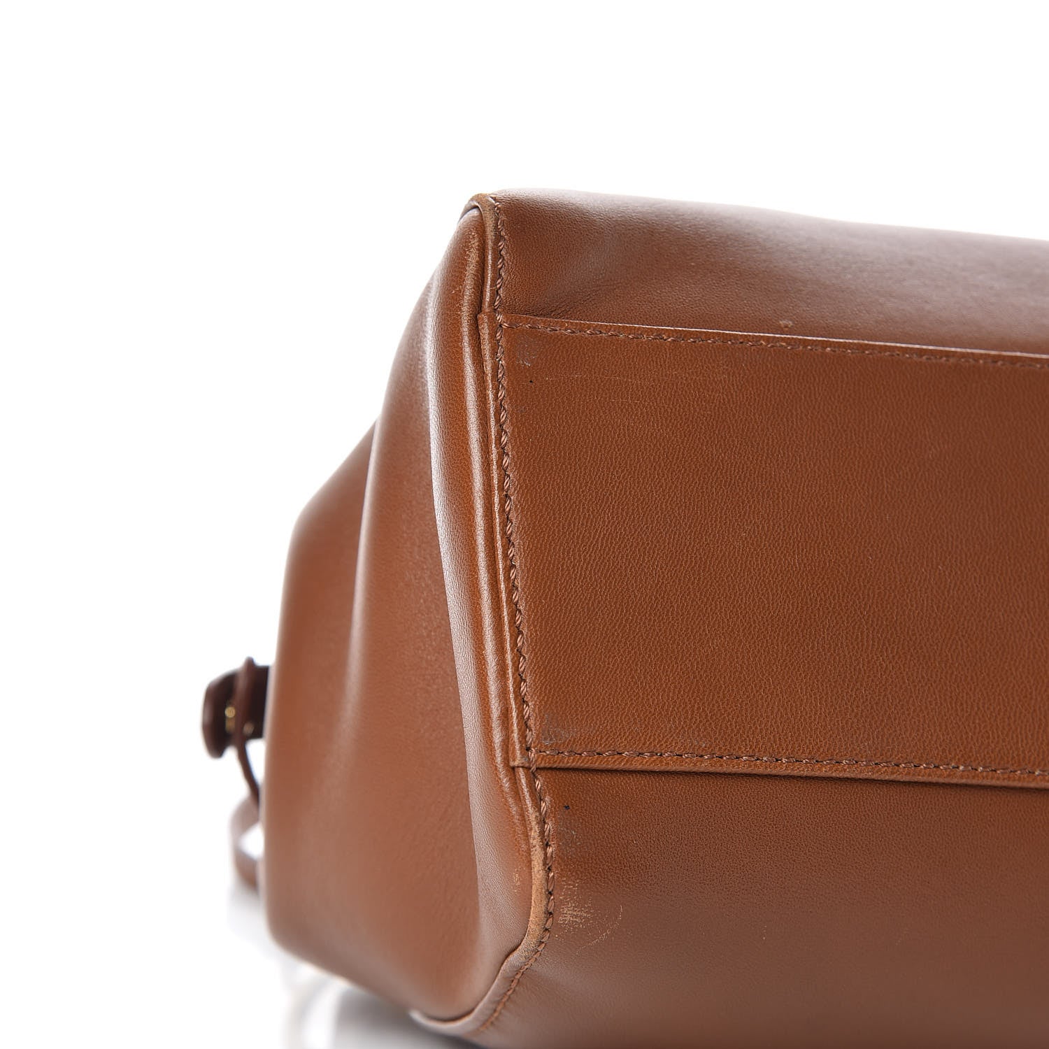 Fendi Nappa Mini Peekaboo Iconic Satchel Corteccia 9 of 10