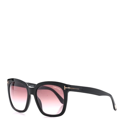 Tom Ford Amarra Sunglasses TF502 Black 1 of 8