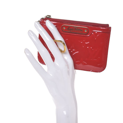 Louis Vuitton Vernis Key Pouch Pomme D'Amour 2 of 7