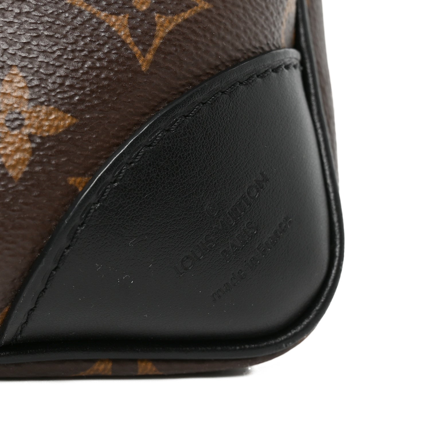 Louis Vuitton Monogram Odeon MM Black Black 6 of 9