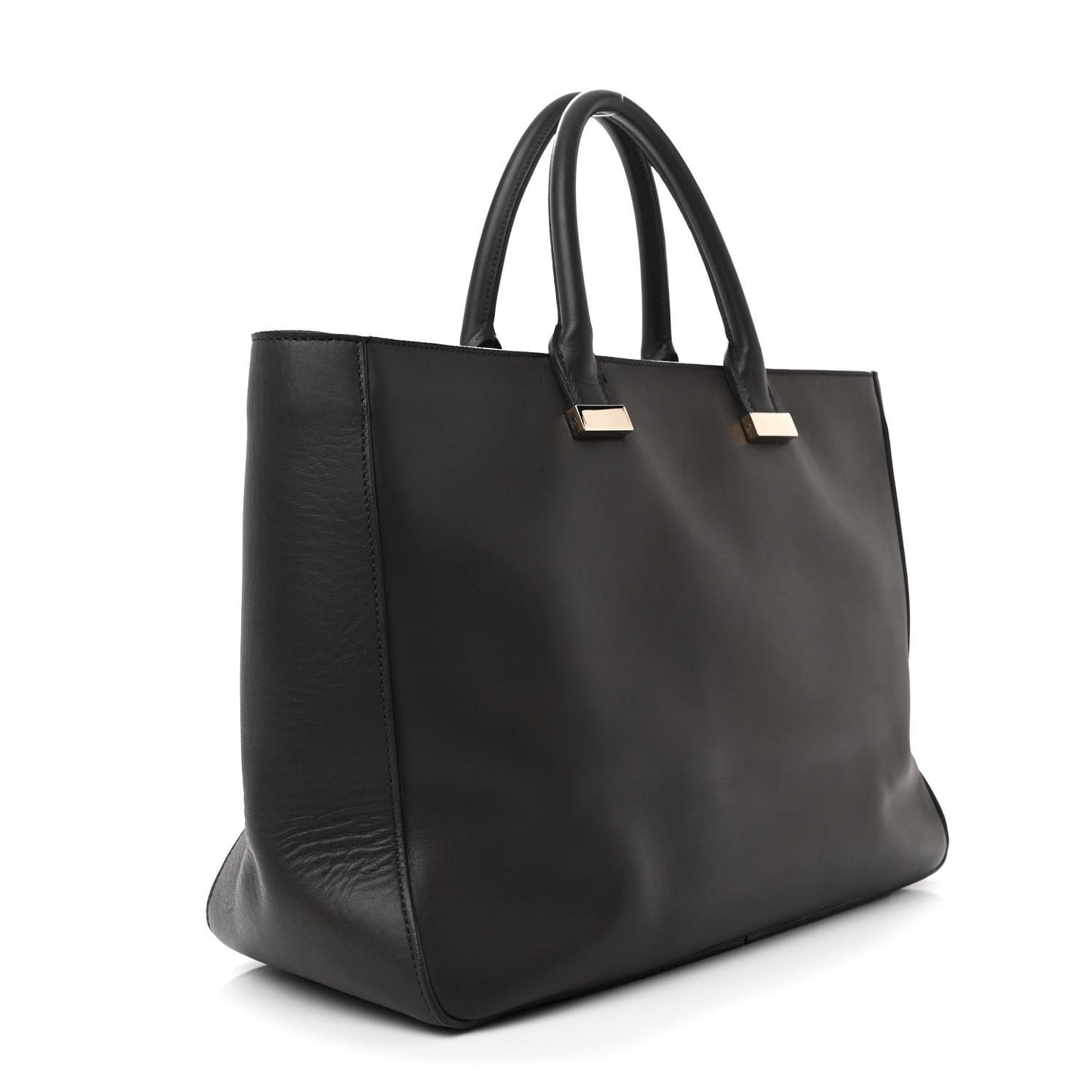 Calfskin Day Luxe Tote Grey