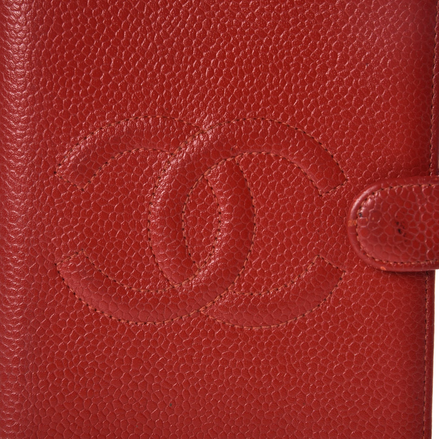 Caviar CC Mini Ring Agenda Planner Red