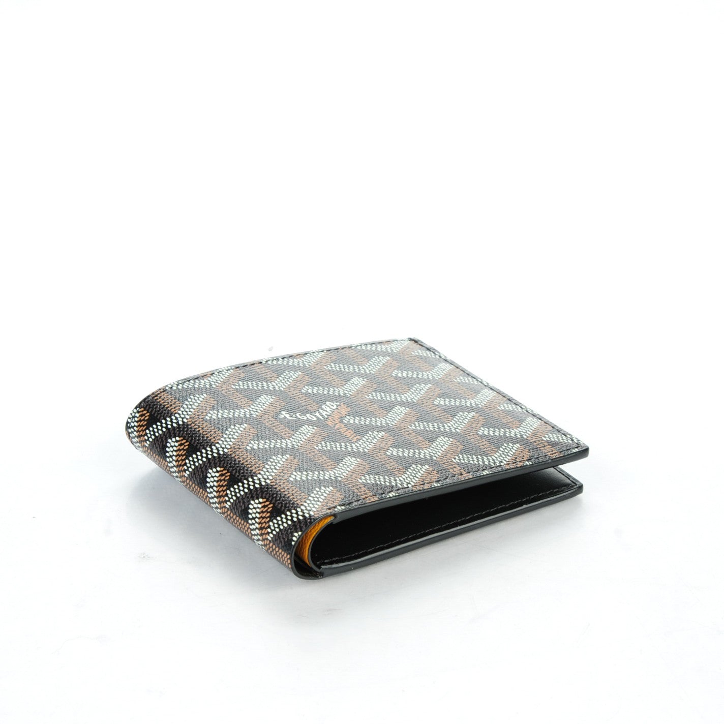 Goyardine Bi-Fold Wallet Black
