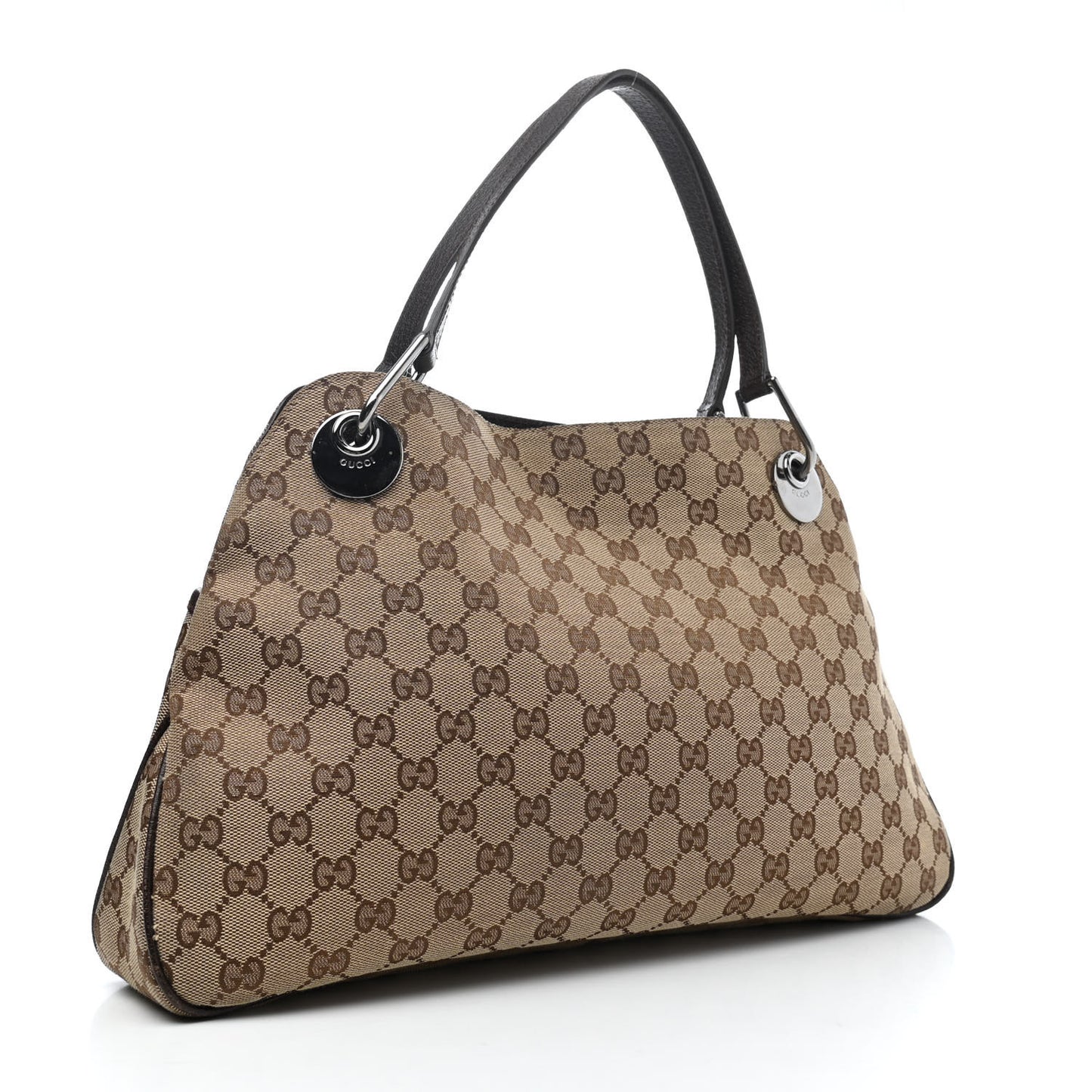 Monogram Medium Eclipse Shoulder Bag Dark Brown