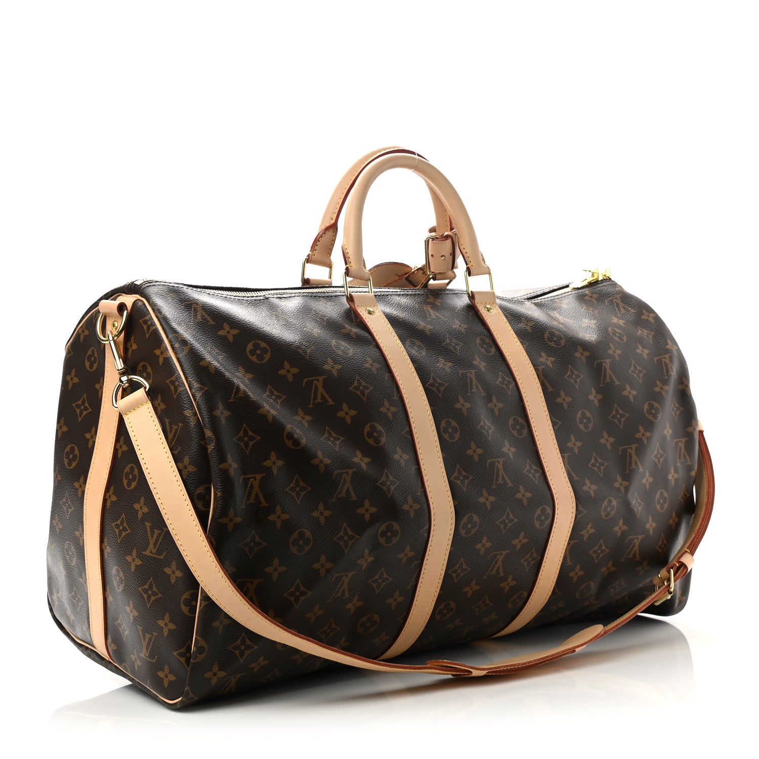 Louis Vuitton Monogram Keepall Bandouliere 55 3 of 9