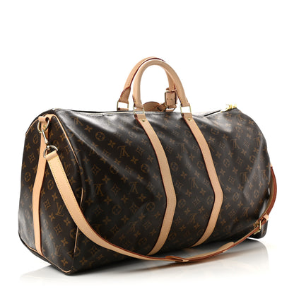 Louis Vuitton Monogram Keepall Bandouliere 55 3 of 9