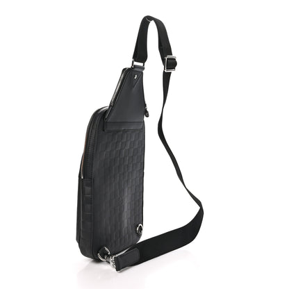 Louis Vuitton Damier Infini Avenue Sling Bag NM Onyx 3 of 10