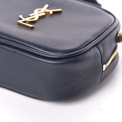 Saint Laurent Nappa Monogram Blogger Bag Medium Blue 9 of 10