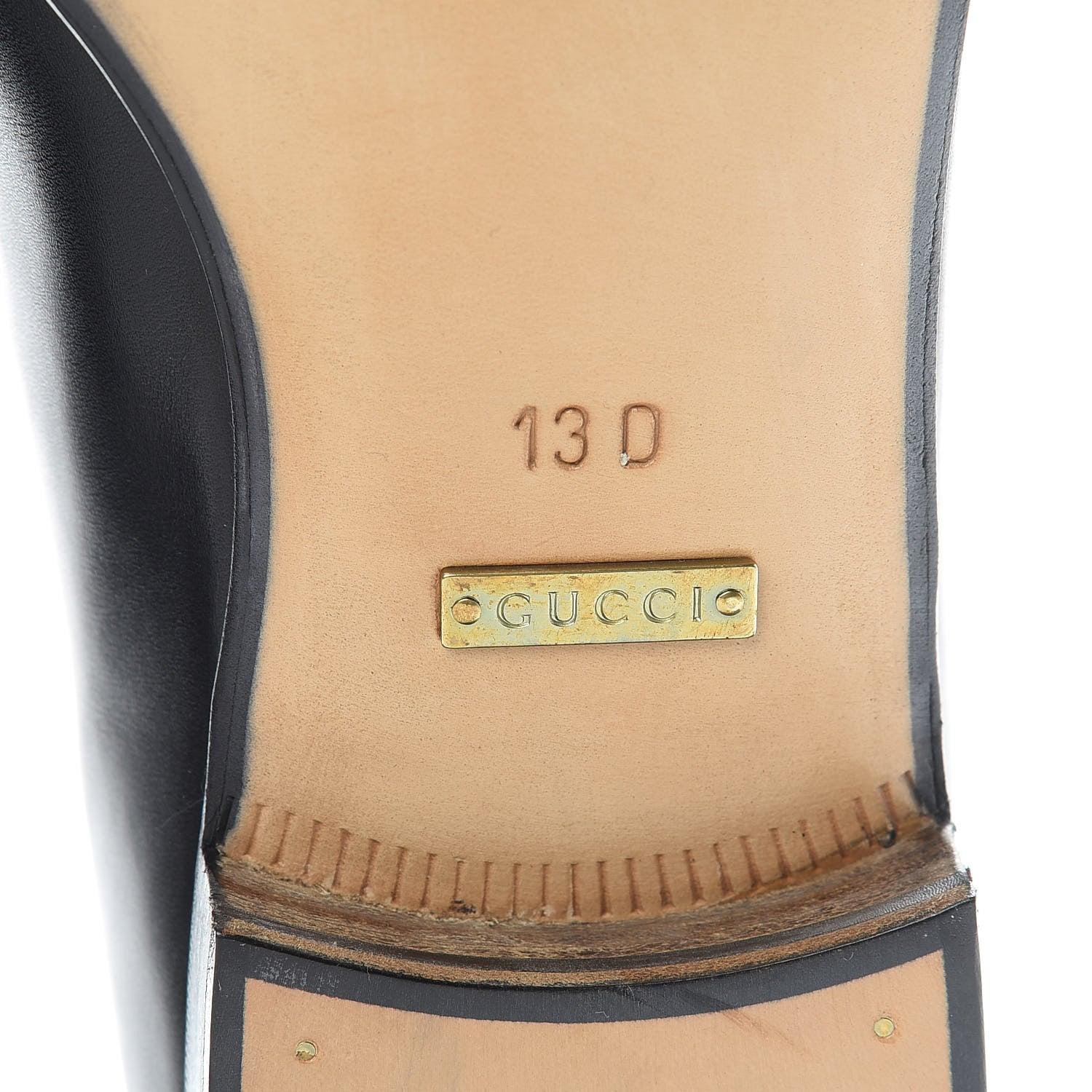 Gucci Calfskin Mens 1953 Horsebit Loafers 13 Black 6 of 10
