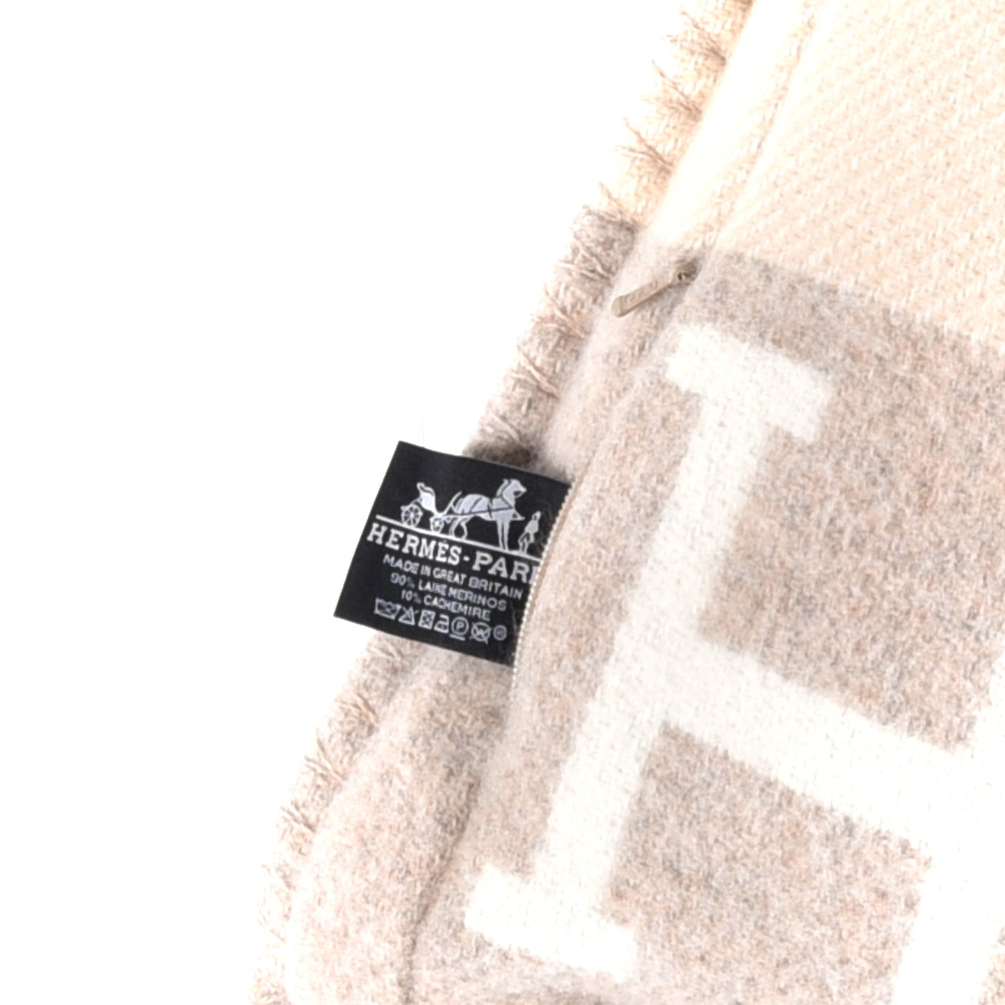 Wool Cashmere Avalon III Pillow PM Coco Camomille